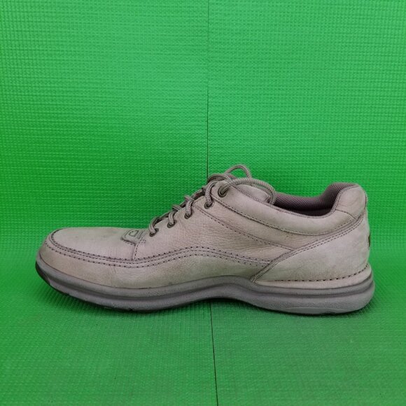 ✅Rockport Walk Tour Men’s 13 Classic Walking Shoes Tan Leather Lace Up Casual - Picture 11 of 11